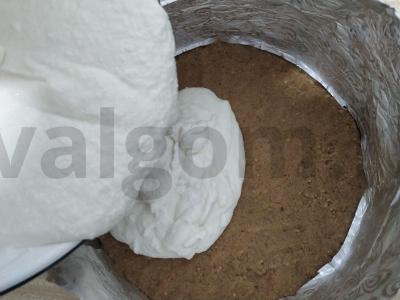 Varškės sūrio pyragas su persikais Žingsnis 2