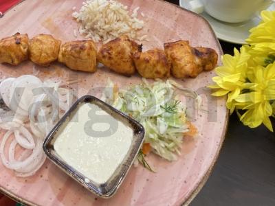 Vištienos šašlykai ant iešmelių pagrindine nuotrauka