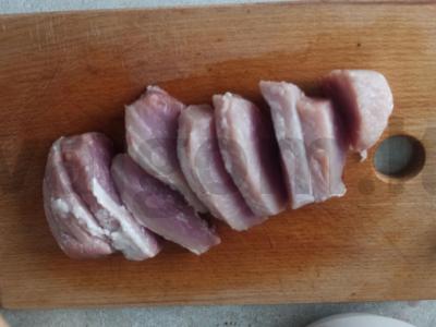 Kiaulienos kotletai Žingsnis 2