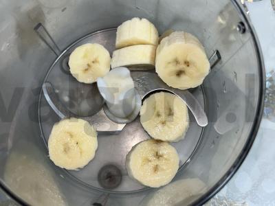 Pieninis kokteilis su bananais Žingsnis 1