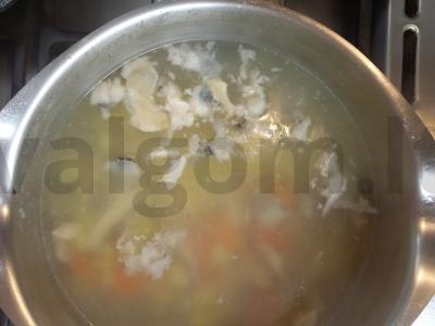 Lašišų galvos sriuba „Galošė“ Žingsnis 5