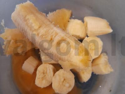 Originalus bananų duona Žingsnis 2