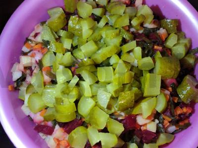 Vinegretas su jūros kopūstais Žingsnis 6