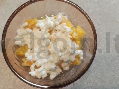 Desertas „Apelsinų fantazija“ Žingsnis 2