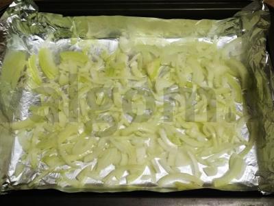 Keptas dantytosios žuvies filė grietinės padaže Žingsnis 1