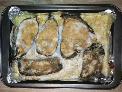 Keptas dantytosios žuvies filė grietinės padaže pagrindine nuotrauka