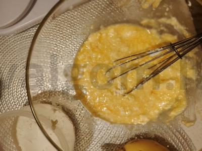 Varškės apkepas su manų kruopomis Žingsnis 3