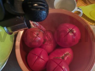Pomidorų sriuba Žingsnis 1