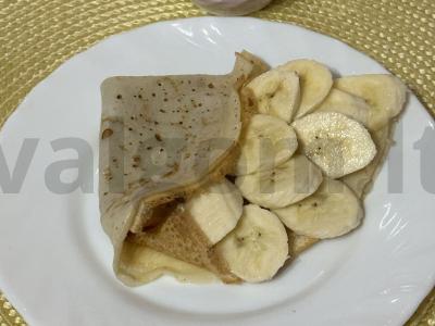 Originalūs blynai su bananais pagrindine nuotrauka