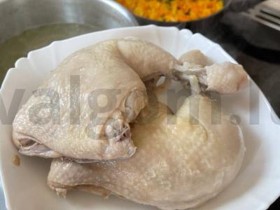 Sriuba su sūrio ritiniais Žingsnis 6