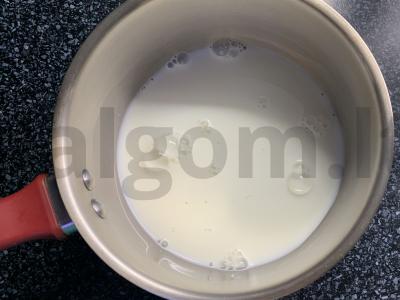 Lino košė su kriauše Žingsnis 1