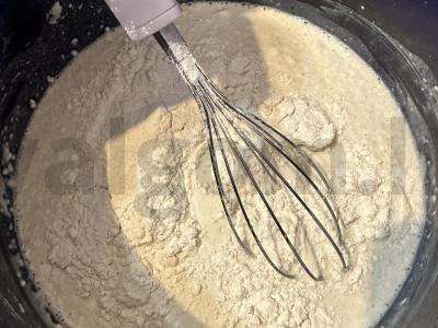 Kefyro mielinė tešla su rauginiu Žingsnis 3