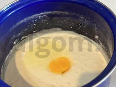 Kefyro mielinė tešla su rauginiu Žingsnis 4