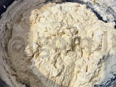 Kefyro mielinė tešla su rauginiu Žingsnis 5