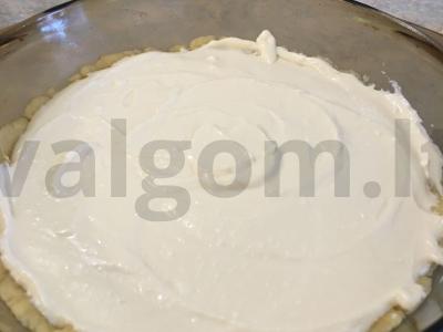 Karališkoji varškės pyragas su ryžių miltais ir dviem varškės rūšimis Žingsnis 2