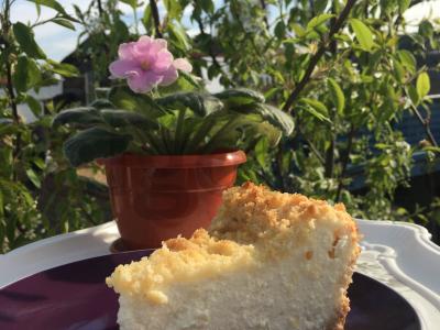 Karališkoji varškės pyragas su ryžių miltais ir dviem varškės rūšimis Žingsnis 3