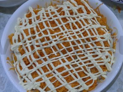 Silkė po kailiu su kiaušiniu Žingsnis 5