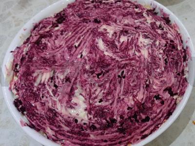 Silkė po kailiu su kiaušiniu Žingsnis 7