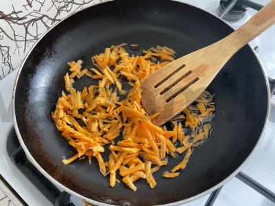 Tirštas pomidorų sriuba su pupelėmis Žingsnis 2