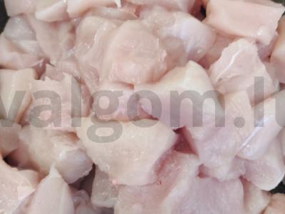 Namų „Cezaris“ su lapiniu salotu Žingsnis 1