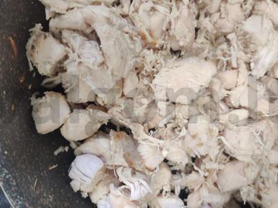 Namų „Cezaris“ su lapiniu salotu Žingsnis 3