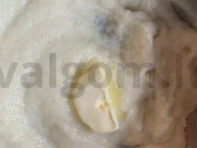 Manų pudingas su tamsiu šokoladu Žingsnis 2