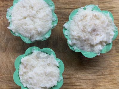 Manų pudingas su tamsiu šokoladu Žingsnis 5