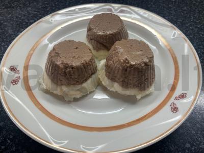 Manų pudingas su tamsiu šokoladu Žingsnis 6