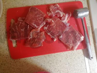 Kiaulienos kotletas su bulvių koše Žingsnis 2