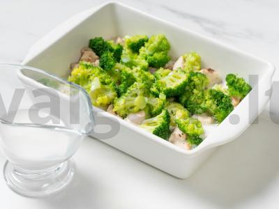 Brokoliai su vištiena Žingsnis 5