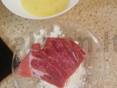 Kiaulienos kotletas su bulvių koše Žingsnis 7