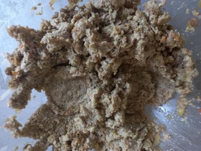 Vegetariškos lęšių kotletai Žingsnis 4