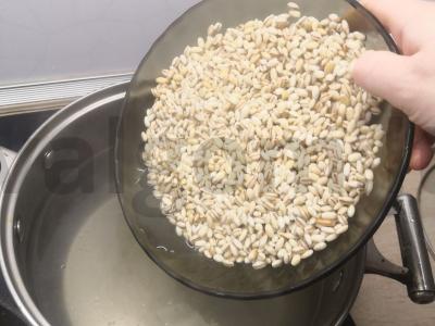 Tradicinė raugintų agurkų sriuba Žingsnis 5