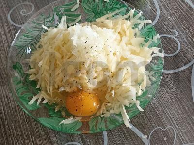 Kukurūzų blynai Žingsnis 2