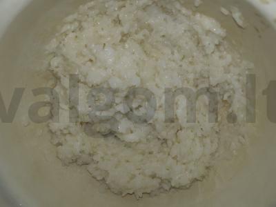 Kepta kepenėlė su ryžių garnyru Žingsnis 4