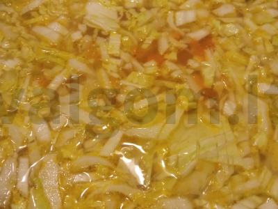 Šči su Pekino kopūstu Žingsnis 3