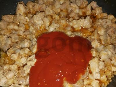 Kiauliena troškinta pomidorų padaže Žingsnis 5