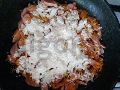 Mokyklinė padažas Žingsnis 3