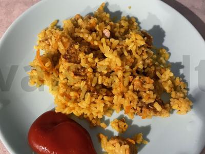 Ryškus plovas su ciberžole pagrindine nuotrauka