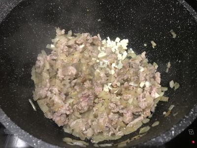 Makaronai su faršu Žingsnis 3