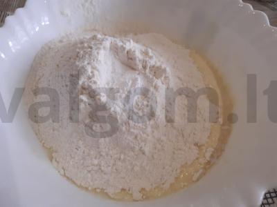 Namų sausainiai „Pieniniai“ Žingsnis 3