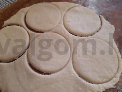 Namų sausainiai „Pieniniai“ Žingsnis 5