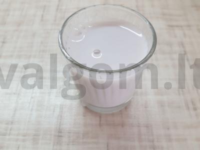 Pieninis kokteilis su obuolių sultimis „Sprogimas“ Žingsnis 2