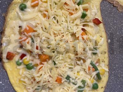 PP omletas Žingsnis 4