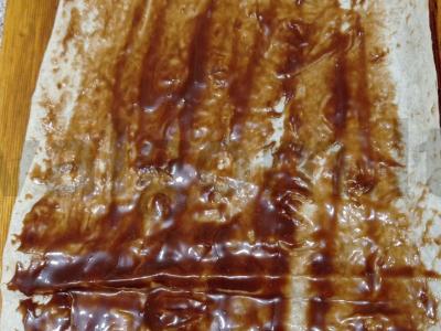 Lavašas su uogomis ir vaisiais Žingsnis 2