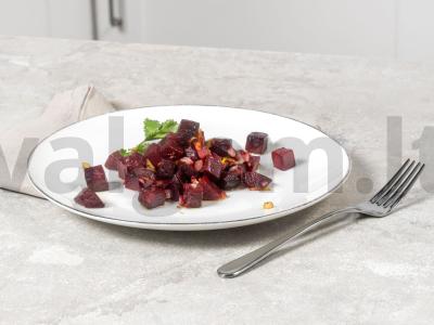 Kepta burokėliai su apelsinų žievele pagrindine nuotrauka