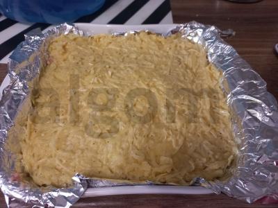 Greita bulvių apkepas su faršu Žingsnis 4