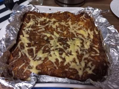 Greita bulvių apkepas su faršu pagrindine nuotrauka