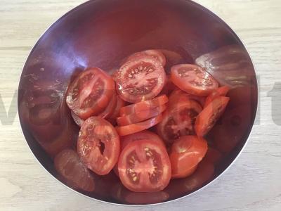 Itališki pomidorai Žingsnis 1
