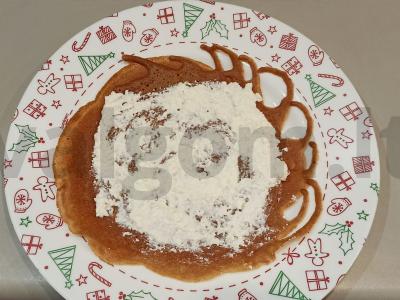 Šokoladiniai blynai su varškės įdaru Žingsnis 7